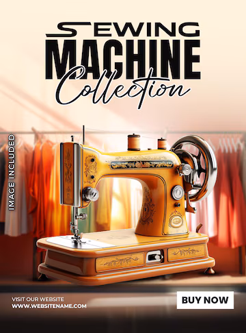 Оёдлын машин засварын сургалтын постер